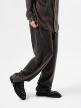 Load image into Gallery viewer, Hazy Gray Cupro Trousers
