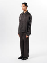 Load image into Gallery viewer, Hazy Gray Cupro Trousers