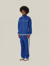 Load image into Gallery viewer, Navy Blue Retro Patchwork School Uniform Jacket