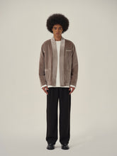 Load image into Gallery viewer, Desert Brown Velvet Kimono Jacket