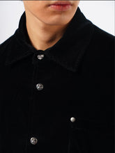 Load image into Gallery viewer, Black Corduroy Cotton Shirt