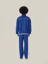 Load image into Gallery viewer, Navy Blue Retro Patchwork School Uniform Jacket