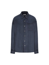 Load image into Gallery viewer, Delft Blue Cupro Shirt