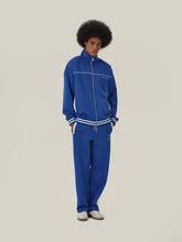 Load image into Gallery viewer, Navy Blue Retro Patchwork School Uniform Jacket