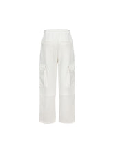 Load image into Gallery viewer, Cream White Casual Sweatpants