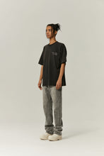 Load image into Gallery viewer, Black Rhinestone Logo T-shirt
