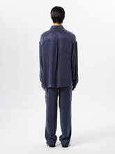 Load image into Gallery viewer, Delft Blue Cupro Trousers