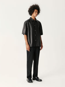 Black Sheep Leather Short Sleeve Tang Suit