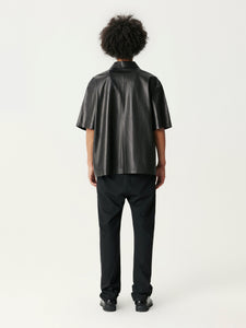 Black Sheep Leather Short Sleeve Tang Suit