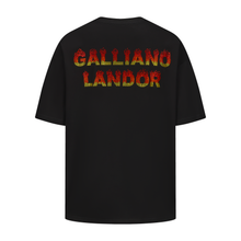 Load image into Gallery viewer, Black Flame Logo T-shirt
