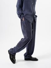 Load image into Gallery viewer, Delft Blue Cupro Trousers