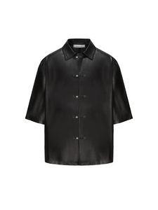 Black Sheep Leather Short Sleeve Tang Suit