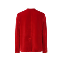Load image into Gallery viewer, Red Velvet Spring Festival Limited Edition Long-Sleeve Zhongshan Jacket