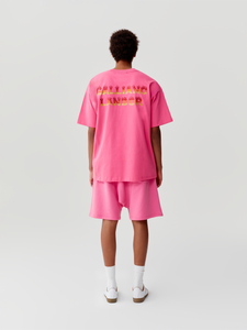 Pink Flame Logo T-shirt