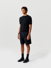 Load image into Gallery viewer, Black Wool T-Shirt