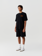 Load image into Gallery viewer, Black Flame Logo T-shirt
