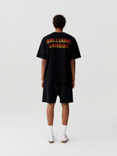 Load image into Gallery viewer, Black Flame Logo T-shirt