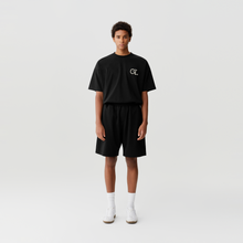 Load image into Gallery viewer, Black White Pearl Logo Shorts