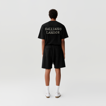 Load image into Gallery viewer, Black White Pearl Logo Shorts