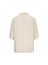 Load image into Gallery viewer, Beige Linen Short Sleeve Tang Suit