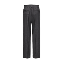 Load image into Gallery viewer, Dark Grey Wool Suit Pants