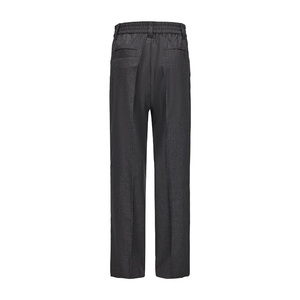 Dark Grey Wool Suit Pants