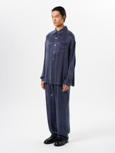 Load image into Gallery viewer, Delft Blue Cupro Trousers