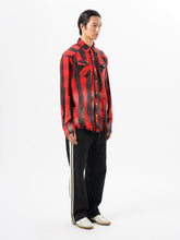 Load image into Gallery viewer, Black &amp; Red Plaid Shirt