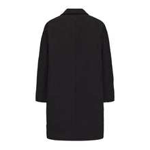 Load image into Gallery viewer, Black Knot Button Down Coat
