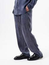 Load image into Gallery viewer, Delft Blue Cupro Trousers