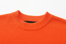 Load image into Gallery viewer, Sunset Orange Cashmere Blend Sweater