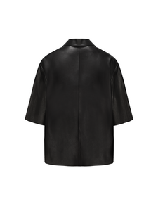 Black Sheep Leather Short Sleeve Tang Suit