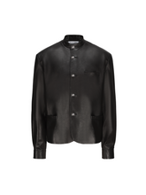Load image into Gallery viewer, Black Sheep Leather Chinese Tunic Suit