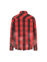 Load image into Gallery viewer, Black &amp; Red Plaid Shirt