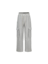 Load image into Gallery viewer, Pearl Gray Casual Sweatpants