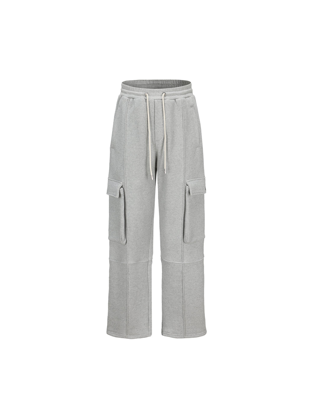 Pearl Gray Casual Sweatpants