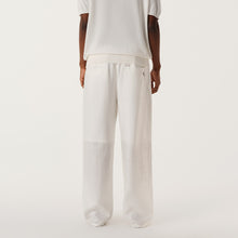 Load image into Gallery viewer, White Waxed Finish Silk-Linen Casual Pants