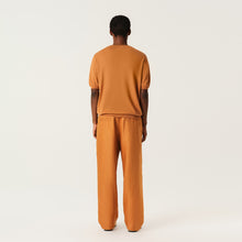 Load image into Gallery viewer, Golden Bronze Knit Crewneck Short-Sleeve Top