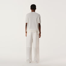 Load image into Gallery viewer, White Knit Crewneck Short-Sleeve Top