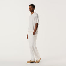 Load image into Gallery viewer, White Knit Crewneck Short-Sleeve Top