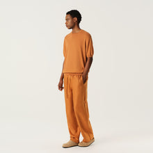 Load image into Gallery viewer, Golden Bronze Knit Crewneck Short-Sleeve Top