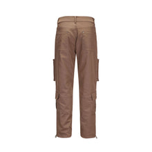 Load image into Gallery viewer, Truffle Color Multi-Pocket Pants