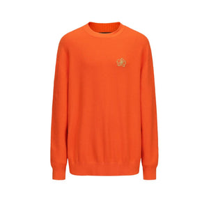 Sunset Orange Cashmere Blend Sweater