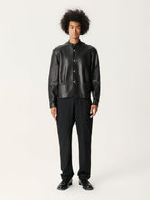 Load image into Gallery viewer, Black Sheep Leather Chinese Tunic Suit