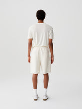 Load image into Gallery viewer, White Tencel Linen Shorts