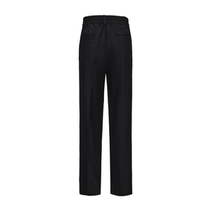 Black Wool Suit Pants