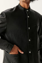 Load image into Gallery viewer, Black Sheep Leather Chinese Tunic Suit