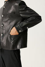 Load image into Gallery viewer, Black Sheep Leather Chinese Tunic Suit