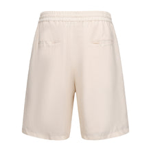 Load image into Gallery viewer, White Tencel Linen Shorts