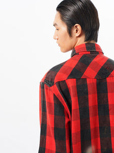 Black & Red Plaid Shirt